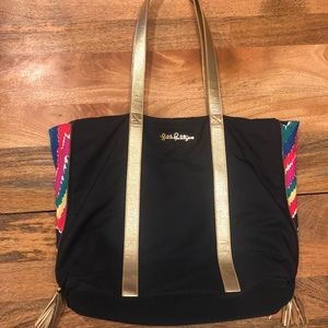 Lilly Pulitzer Chevron Tote